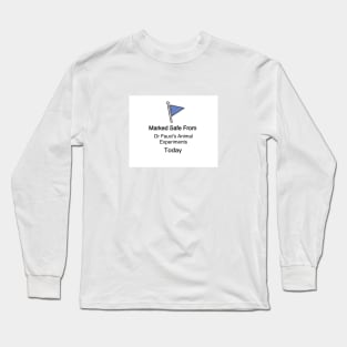 Marked Safe from Doctor Fauci Long Sleeve T-Shirt